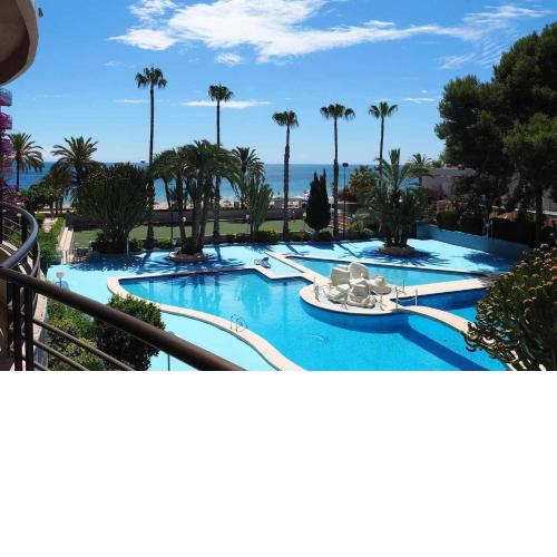 PRIMERA Línea playa apto piscina parking vistas mar gran terraza wifi