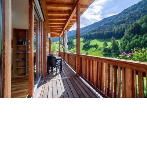 Pritscheshof Ferienwohnung Balkon
