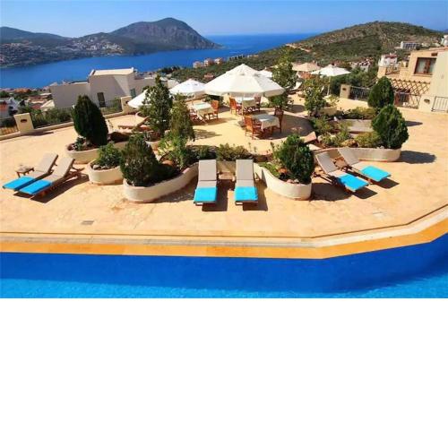 Private Apart with Pool & Seaview @Kalkan