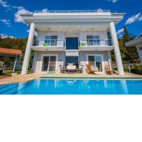 Private Pool Villa for 8 People in Fethiye, Ölüdeniz - Awz203