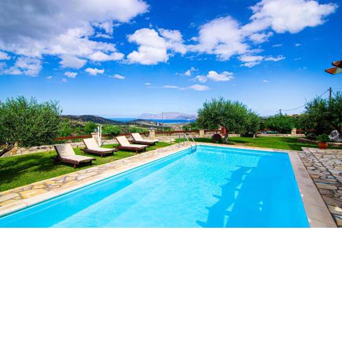 Private Pool with Sea & Mountain View #Full Privacy#