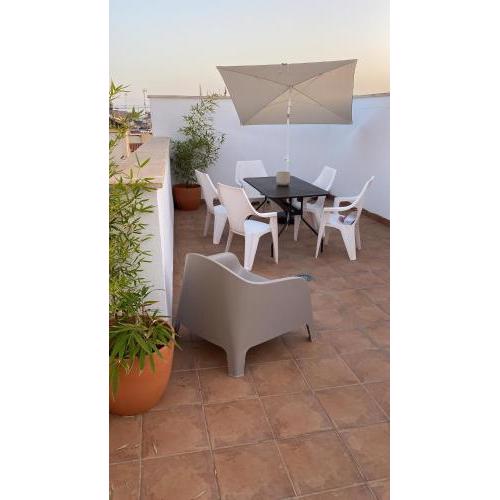 Private terrace & Free Parking