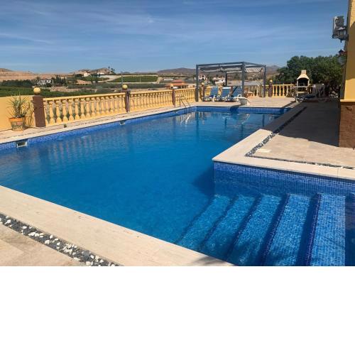 Private villa,large swimming pool with diving board, near Mojacar