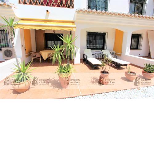 PUEBLO DEL PARQUE 3- Terraza, jardín, barbacoa y piscina