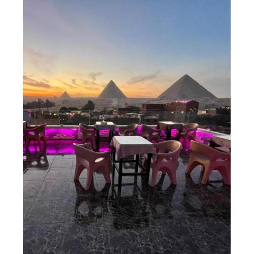 pyramids golden hut