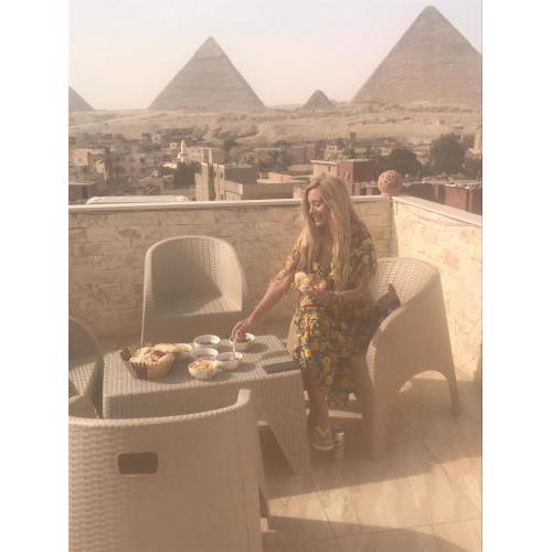 Pyramids hills view