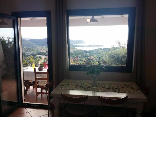Quaint Holiday Home in Geremeas Sardinia with Sea view