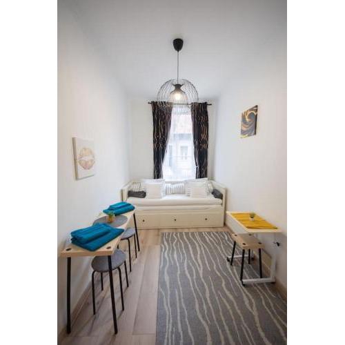 Quiet rooms in the bustling city center