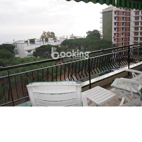 Rancho suizo Apartament per 4 persones amb vistes al mar amb piscina comunitària
