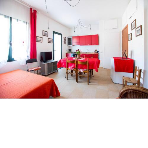 Red flat