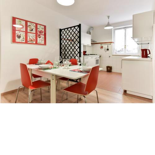 Red & White Vatican Apartment