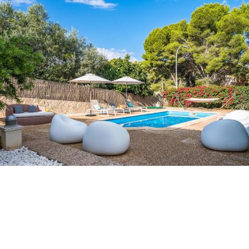 Ref. 2707 - Chic and comfortable holiday villa in quiet villa location in Santa Ponsa