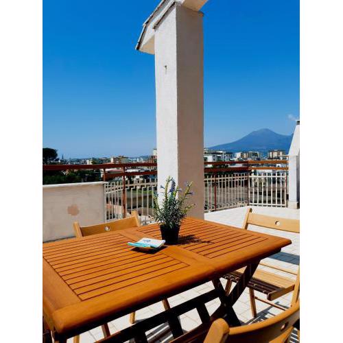 Renovated Loft with Vesuvio view terrace