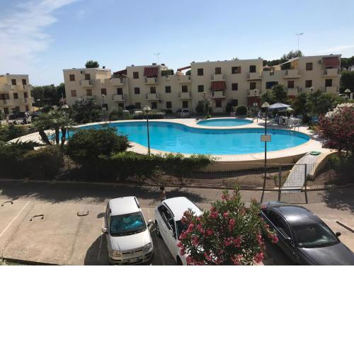 Residence lido con piscina fronte mare