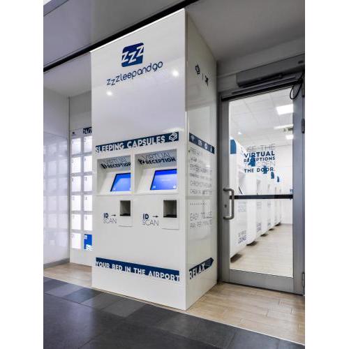 Resting Pods - ZZZleepandGo BGY Airport