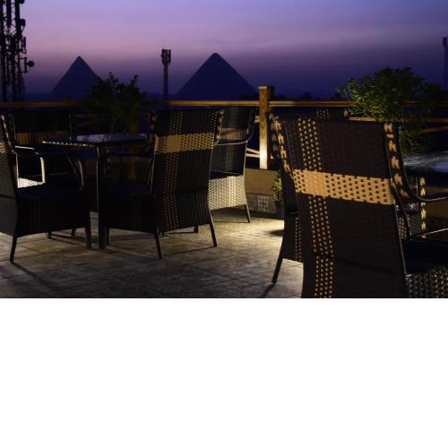 Rihana pyramids view