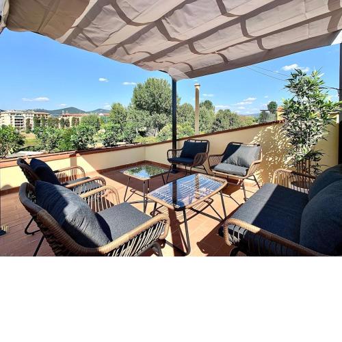 River Rooftop-360°View, Private Parking, Pet, Baby