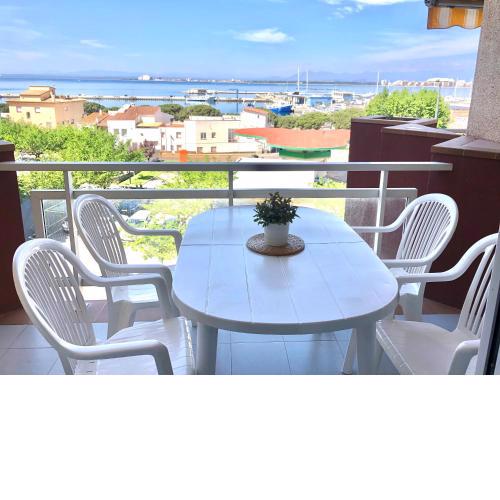 ROC MAR 4 3A - Apartamento cerca del centro y de la playa - terraza con vistas al mar y al puerto