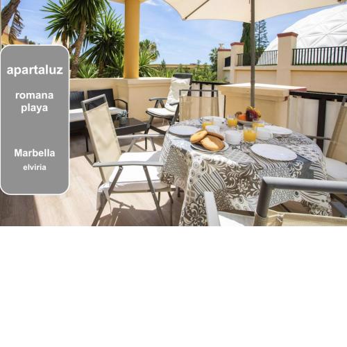 Romana Playa Apartaluz-Marbella, TV Satelite,Wifi
