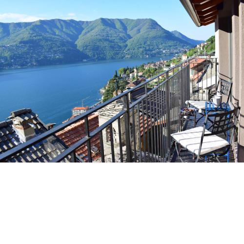Romantic home whit beautiful view lake of Como and Villa Oleandra