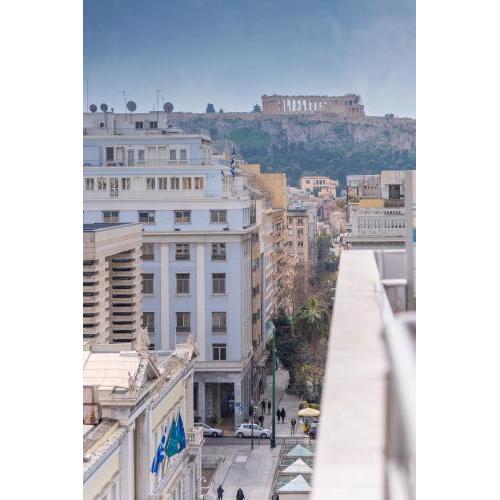 Rooftop apartment in the center of Athens