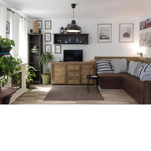 Rustic Interior in a Modern 2-Bedroom Apartment