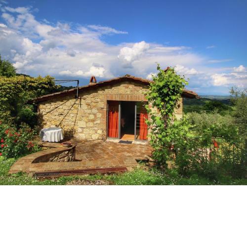 Rustic villa with private pool near Montepulciano breathtaking views