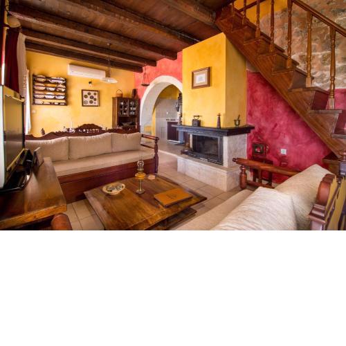 Samonas - Red villa Fliskouni