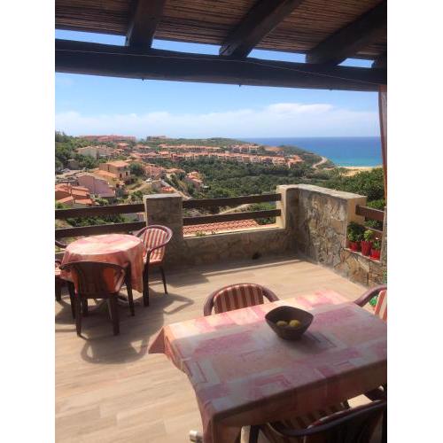 Sardegna-Ferienwohnung mit emotionale Meeres Blick