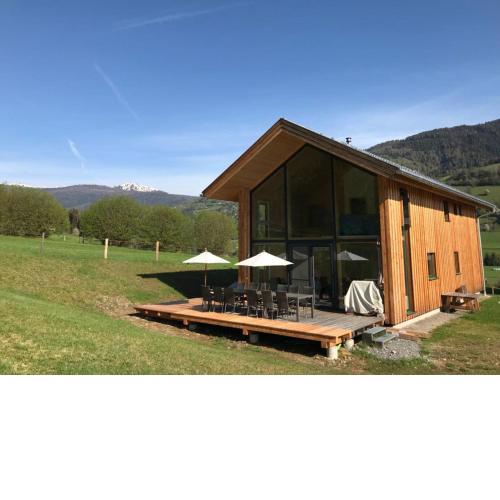Scenic Chalet in Sankt Georgen on Ski Slopes