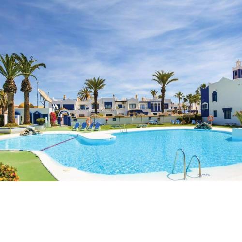 Scenic holiday home in Roquetas de Mar with shared pool