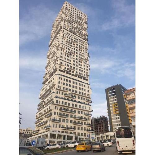 sea and lake view, modern building, luxurious furniture, residential complex, 37th floor