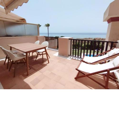 Sea Front Beach Studio Apartment