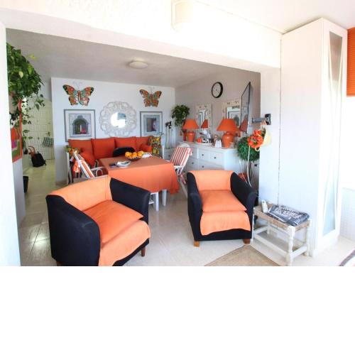 Sea-view Apartment in La Manga with Garden and Balcony