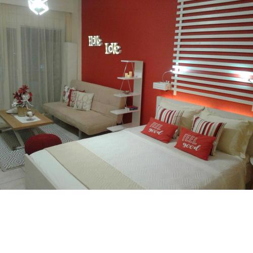 Sea view cozy studio near center of Rethymno town
