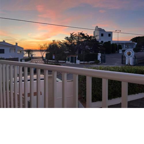 Sea view to Fornells Bay - Yacht Club