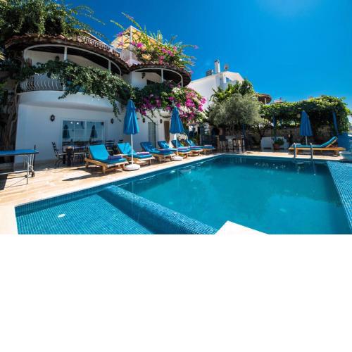 Sea View Villa for 10 People in Antalya, Kaş - Awz138