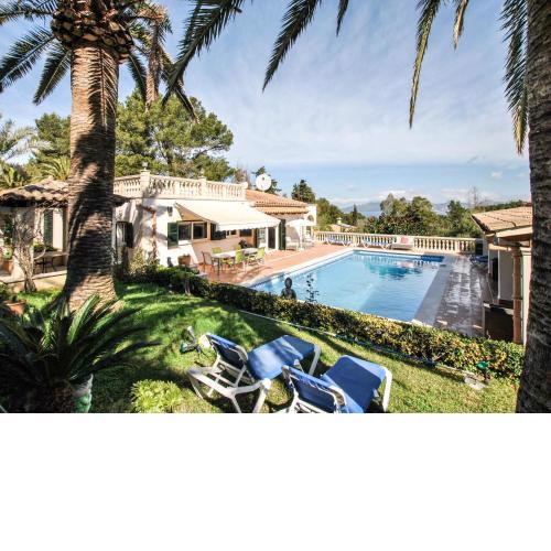 Sea view Villa in Alc dia with Private Pool
