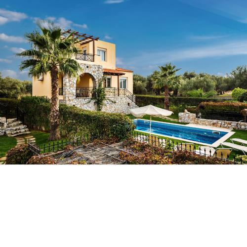 Sea view villa Stelios with Private pool Near the beach