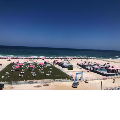 بانورما بحر صف اول بالنخيل ٢ sea view