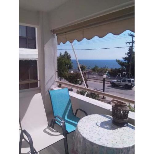 Seaview to Olympus, sunny, cosy apartment