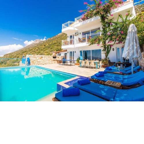 Seaview Villa for 8 People in Antalya, Kaş - Awz192