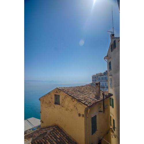 Serene Sea View Apartment in Corfu Old Town