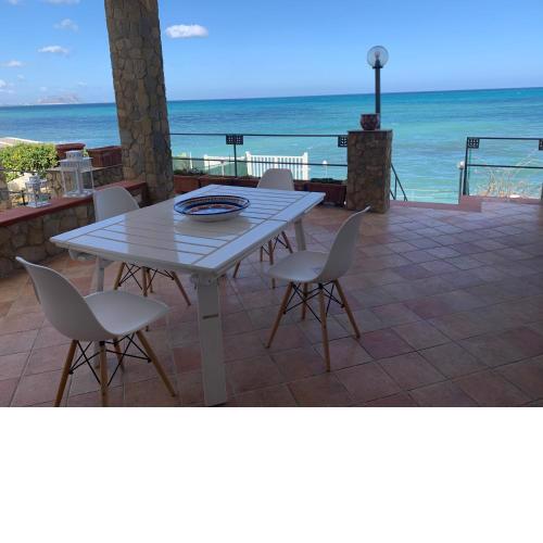 Sfondo Blu Villa sul mare