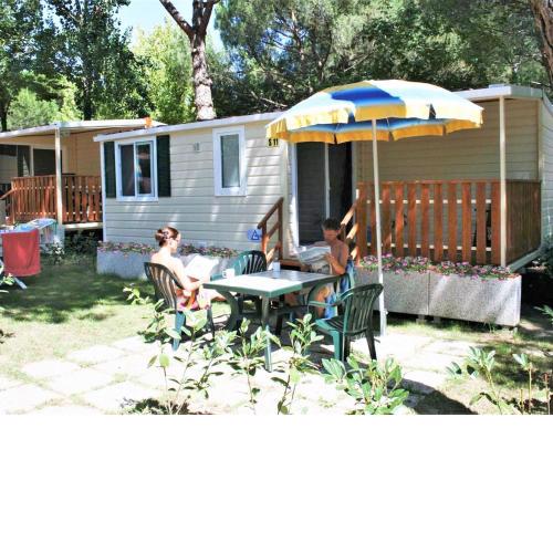 Simplistic mobile home in Castiglione del Lago near lake