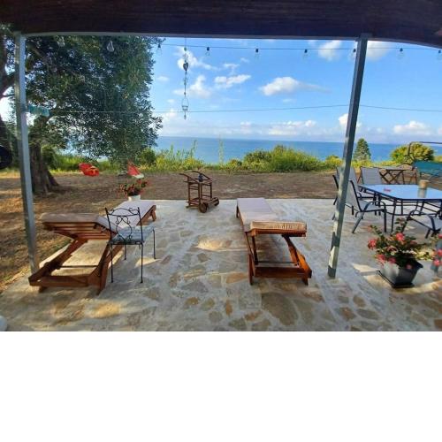 Sklavenitis panoramic view beach apartments