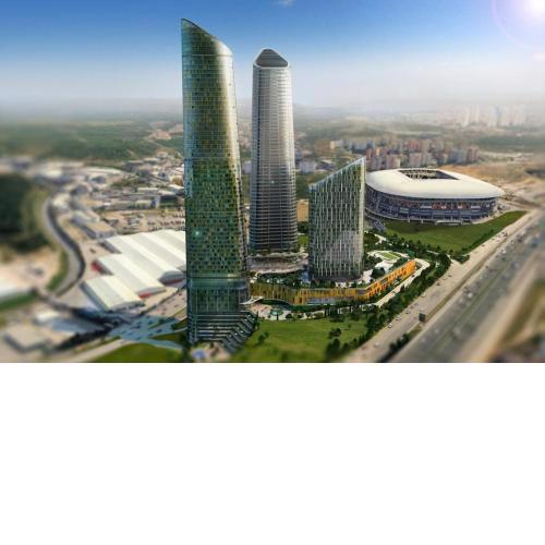 Skyland Luxury Tower Istanbul 1+1 with Terrace