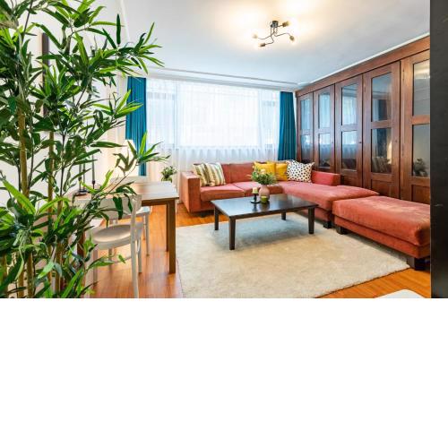 Sleek and Central Flat with Backyard in Sisli