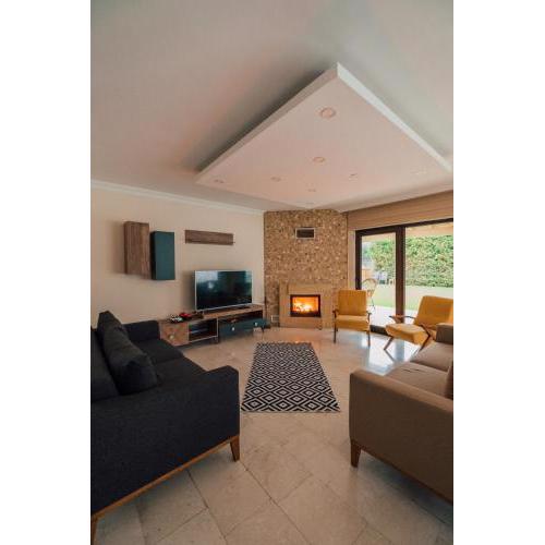 Sleek Villa in Sapanca with Pool and Winter Garden