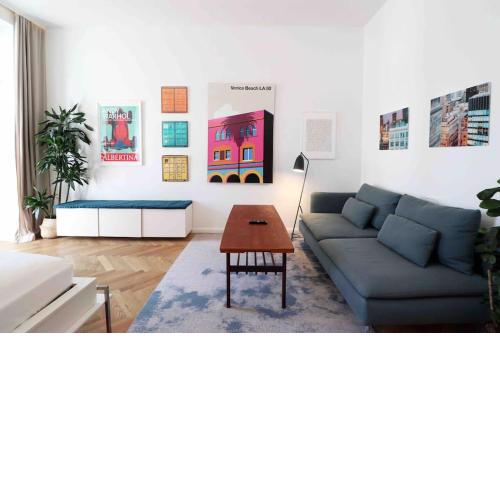 Smart Apt mit Balkon & BBQ am Augarten park
